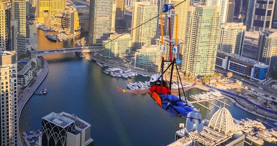 zipline dubai