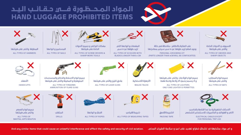 Dubai Airport Baggage Rules
