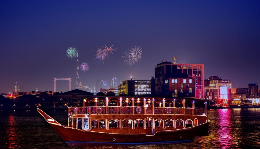 New Year’s Eve Cruise at Dubai Creek – 5 Star
