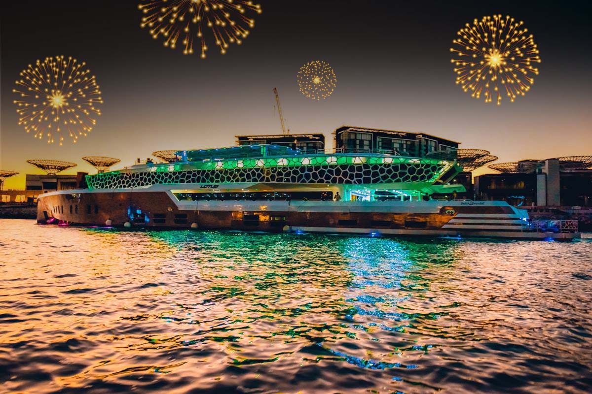 dubai yacht new year party